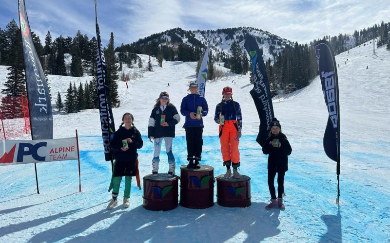 Podium at 2023 IMD Champs at Snowbird